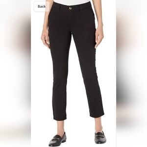 Tommy Hilfiger Hampton Chino Stretch Slim Chino Black Pants Size 6